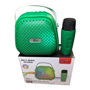 Parlante Inalámbrico Bluetooth Con Micrófono Rgb Zqs1338