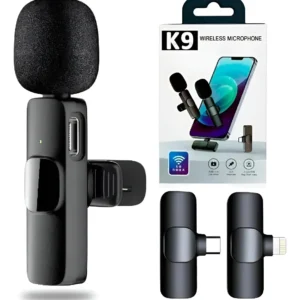 Micrófono Inalámbrico K9 Celular Iphone Lightning Y Tipo C