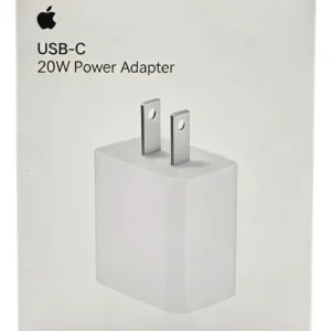 Adaptador de corriente Apple USB C 20W color blanco